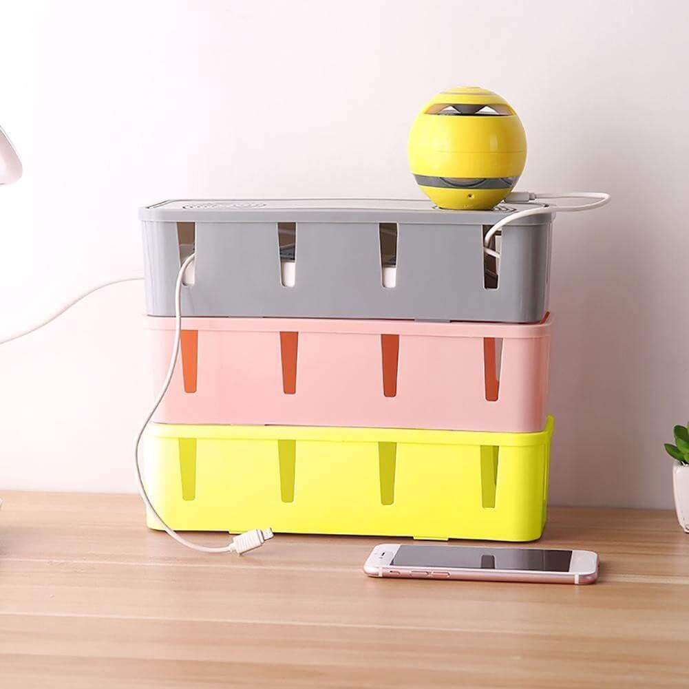 Hộp Đựng Ổ Cắm Điện An Toàn Cho Bé Chống Giật Điện Có Lỗ Thông Gió