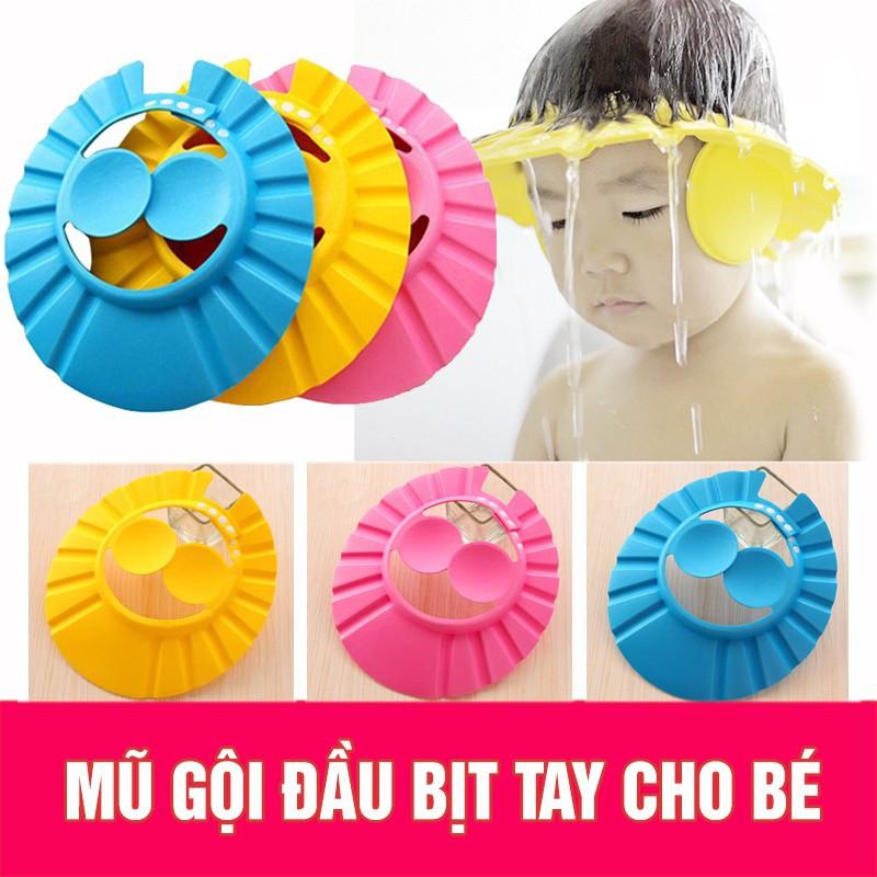 Mũ gội đầu cho trẻ em