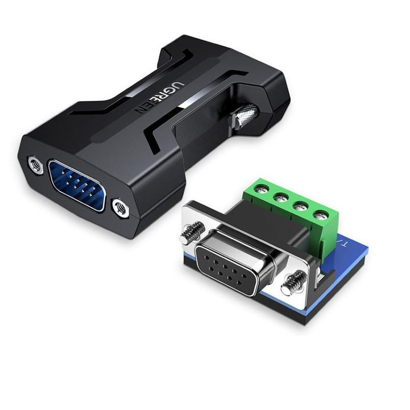Bộ chuyển RS232 ra RS485 adapter màu đen Ugreen 261RS80110CM hàng chính hãng