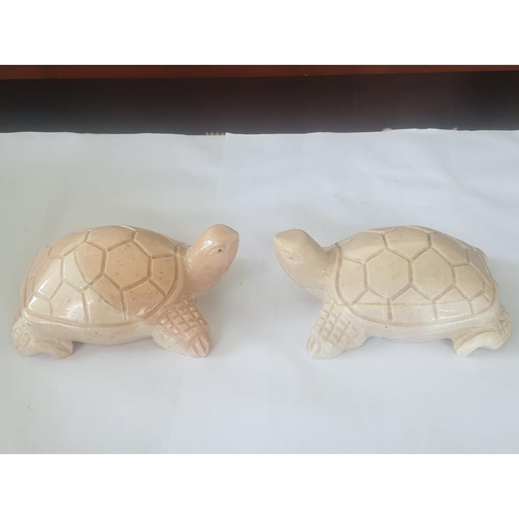 Tượng rùa đá cà rốt trong bộ 12 con giáp