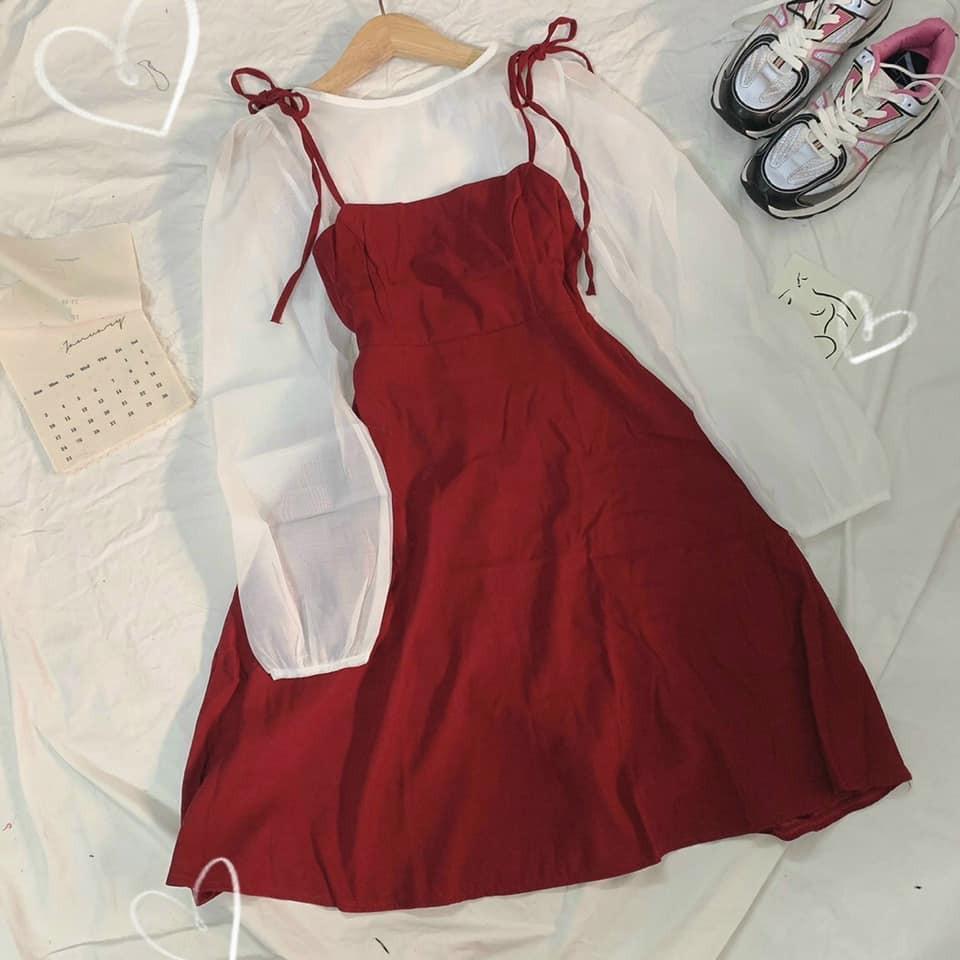 SET YẾM NHUNG ĐỎ - MÈO INDA HOUSE