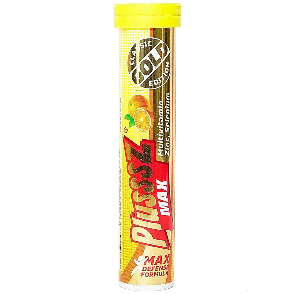 VIÊN SỦI BỔ SUNG VITAMIN C PLUSSSZ GOLD MAX VỊ CAM