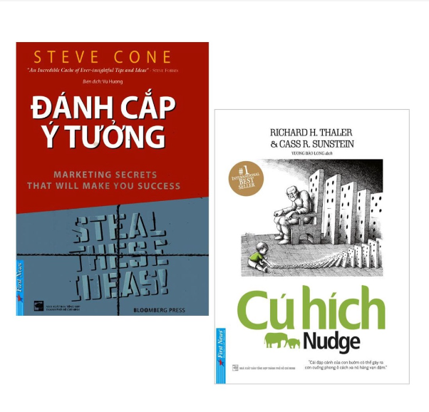 Sách Combo Đánh Cắp ý Tưởng + Cú Hích (2 quyển)