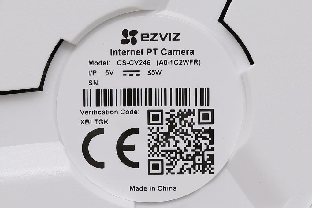 Camera IP 1080P EZVIZ CS-CV246 Trắng - Hàng chính hãng