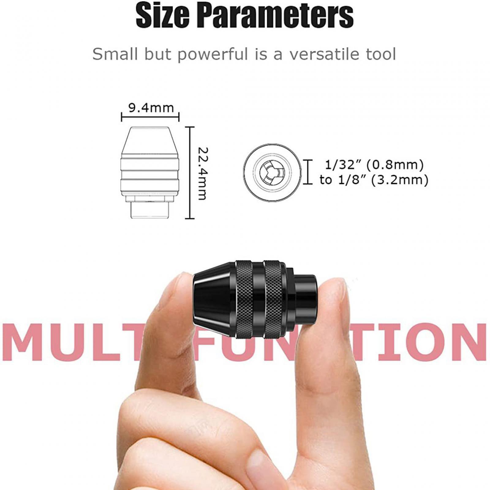 M8 Engraver Chuck Power Tool Accessories Drill Chuck Rotary Tool Accessories