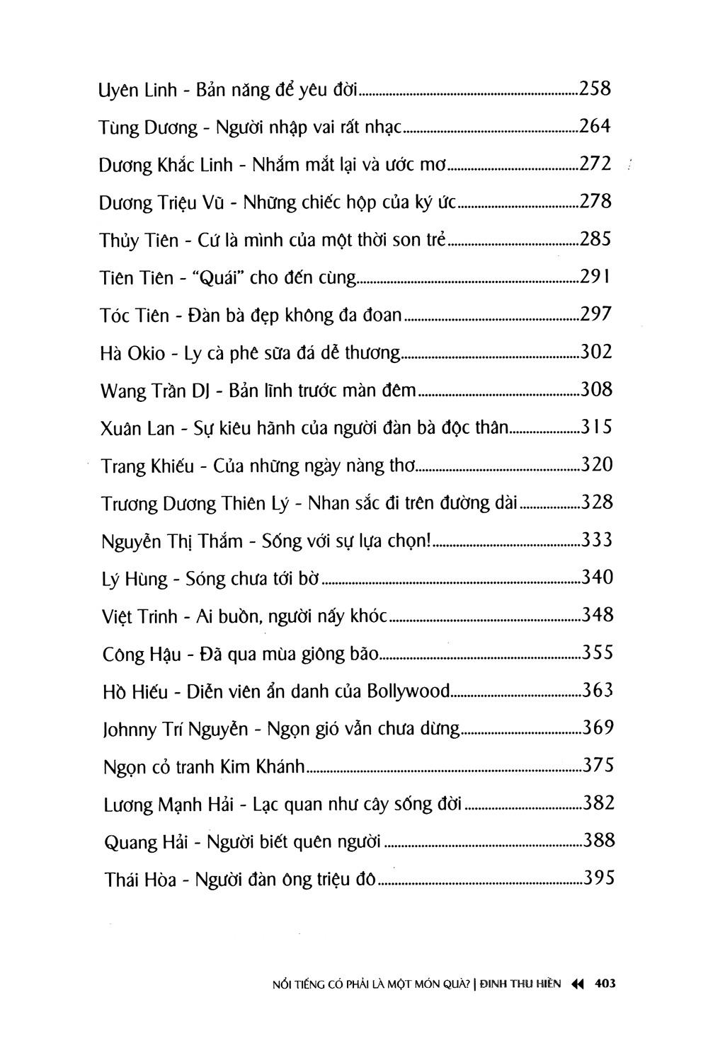 Nổi Tiếng Có Phải Là Một Món Quà
