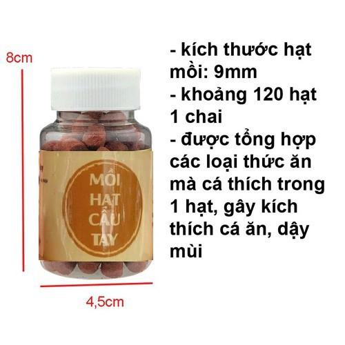 Mồi Câu Cá Dạng Hạt Câu TRẮM,CHÉP,TRÔI,DIẾC,RÔ PHI... - SANAMI FISHING - nhạy cá,giá thành rẻ,tiện lợi,