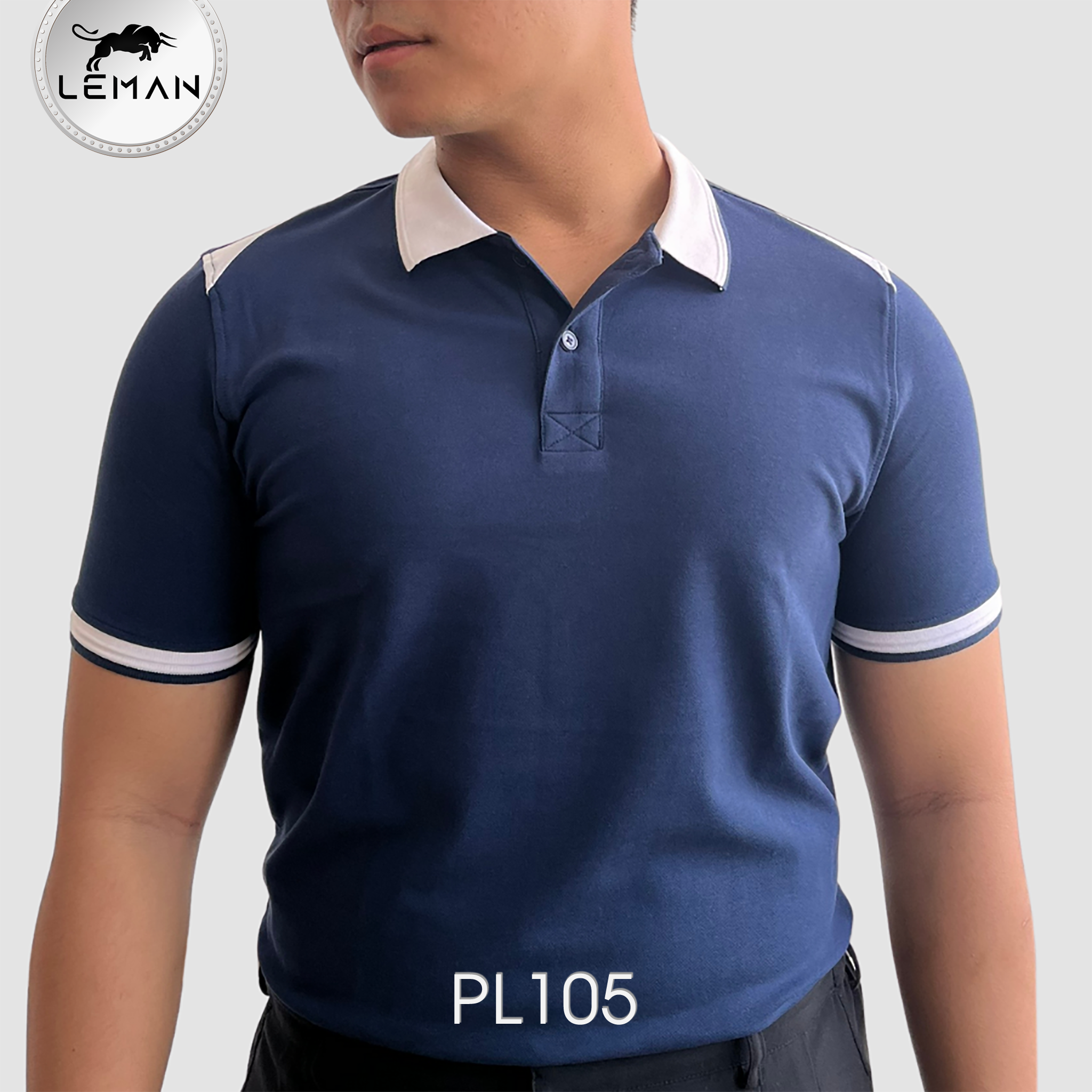 ÁO THUN NAM LEMAN PL105 CAO CẤP