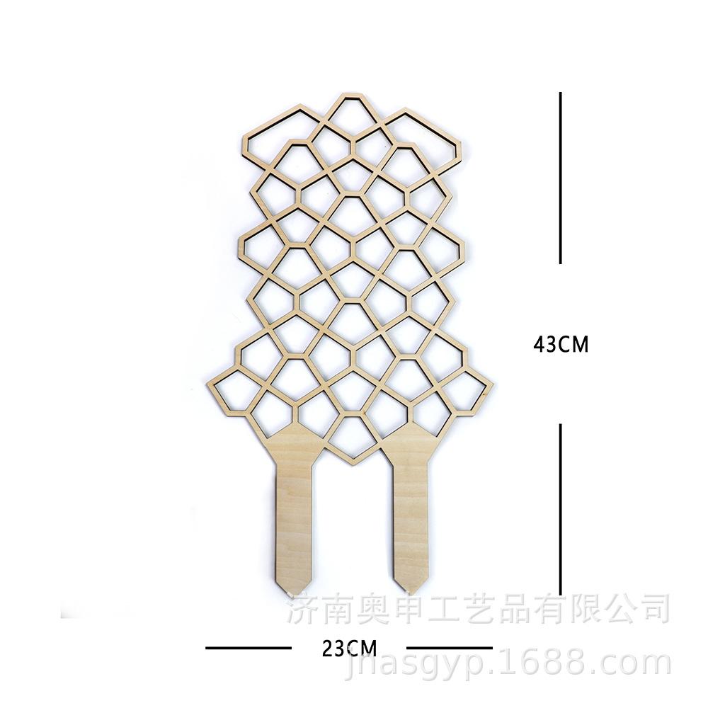 Đảm bảo chất lượng tùy chỉnh bằng gỗ làm vườn cây hỗ trợ leo khung cố định càng cua càng cua phong lan khung leo khung mây trụ cột khung thanh