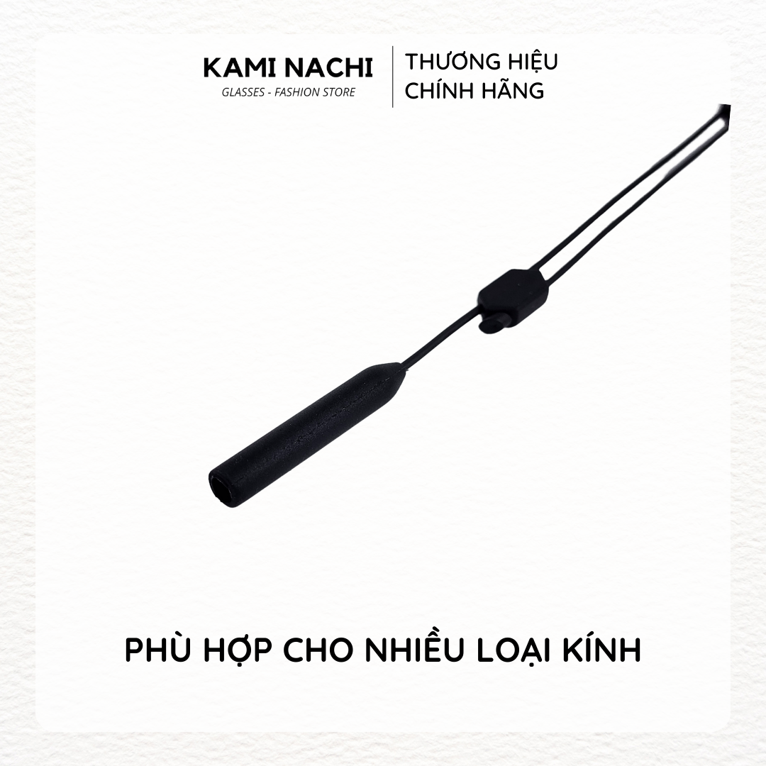Dây đeo giữ chống trượt cho mắt kính chất liệu nhựa silicon, ôm sát vòng đầu KAMI NACHI