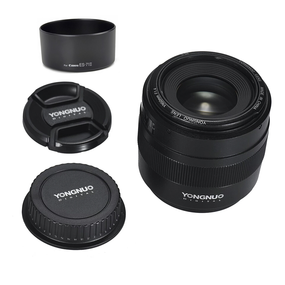 Ống kính Yongnuo 50mm F1.4 cho Canon- Hàng nhập khẩu