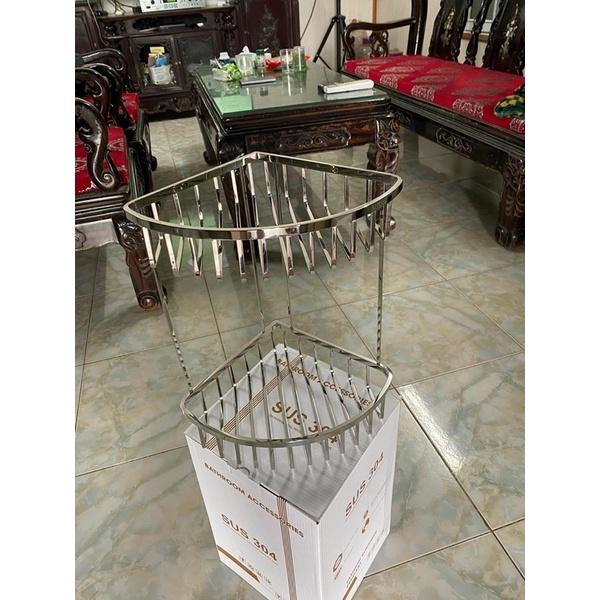 Kệ Góc Lan INOX 304 bóng