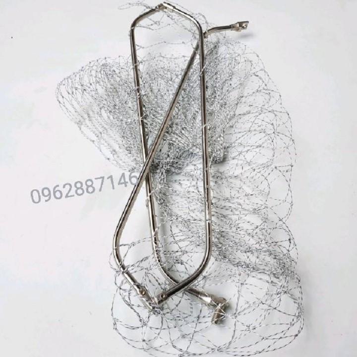 Vợt cá inox nano 1m7 đến 3m