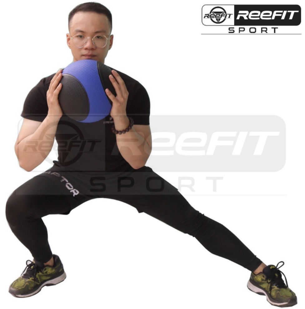 Bóng tạ tập thể lực Medicineball-5400 5kg