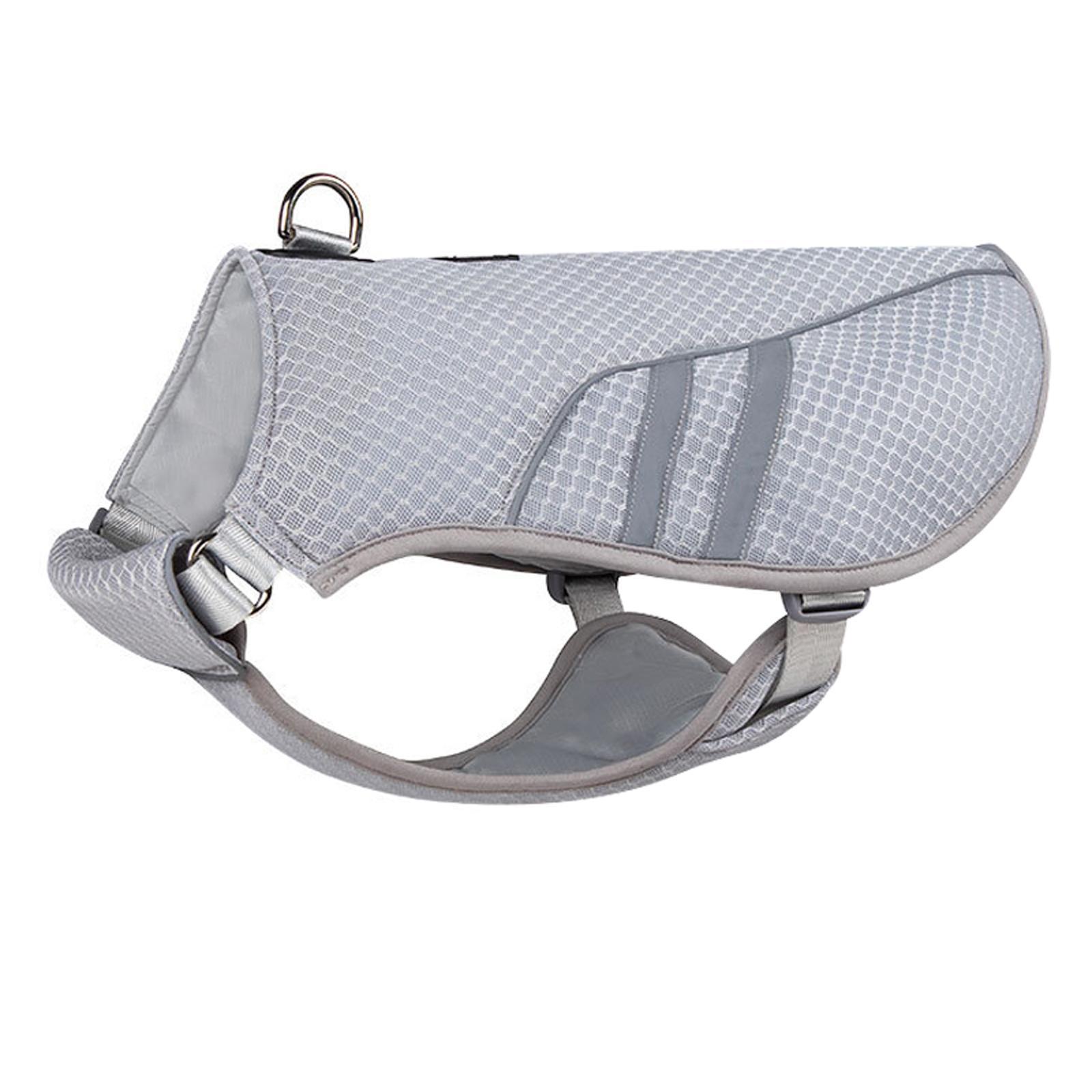 Dog Cooling Vest Harness Reflective Adjustable for Hunting Training upplies S