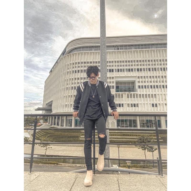 Chelsea Boots Tan da lộn, thích hợp với quần jeans