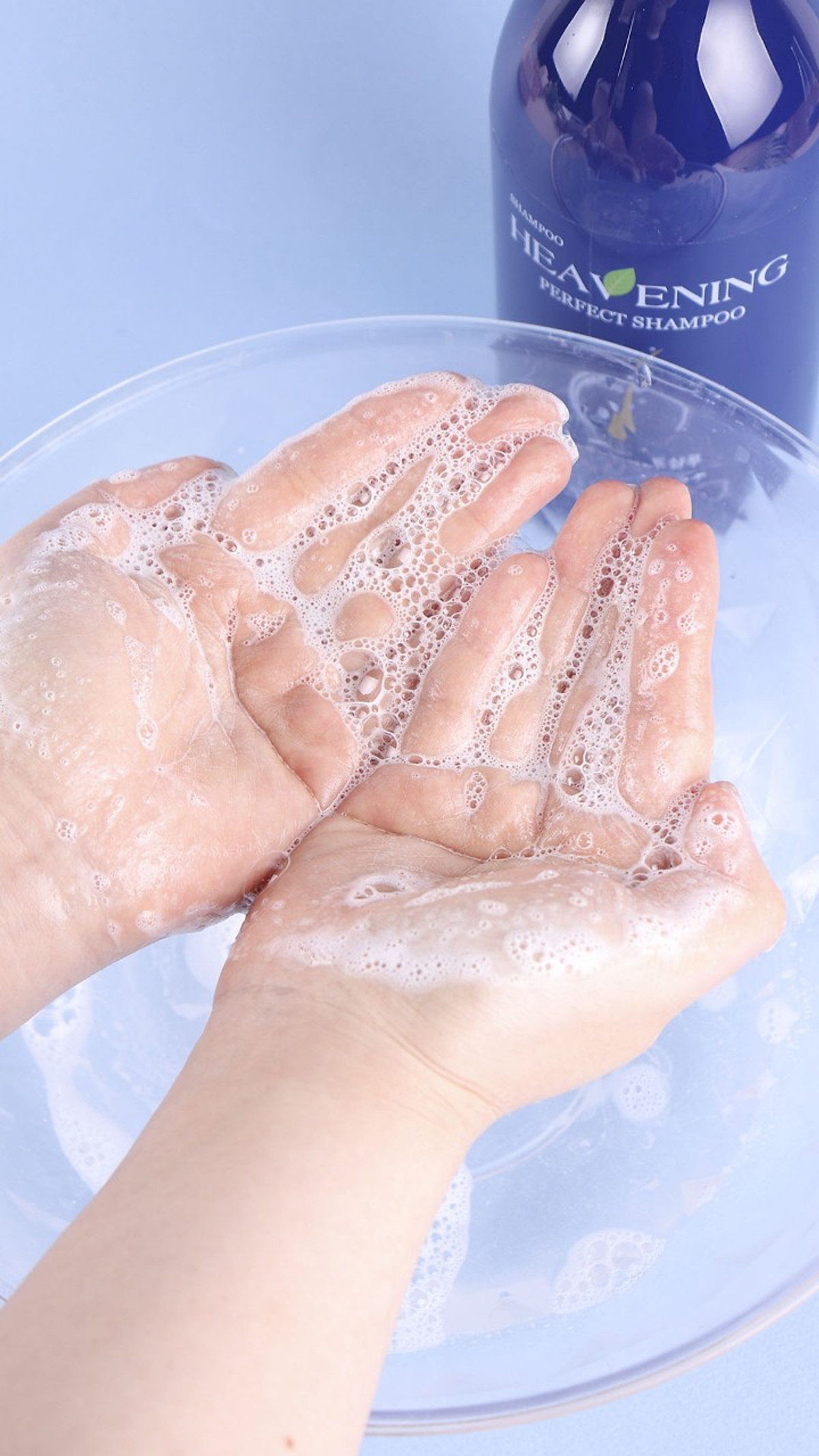 Dầu gội Heavening Perfect, bổ sung collagen và vitamin B7, ngăn ngừa rụng tóc và kích thích mọc tóc, bảo vệ và tái tạo tế bào mầm tóc