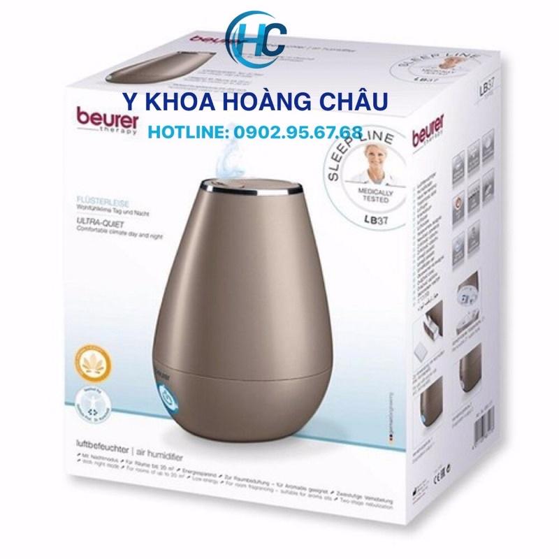 Máy làm ẩm không khí Beurer LB37, máy tạo ẩm phun sương, hoạt động êm ái, thiết kế độc đáo (Hàng chính hãng)