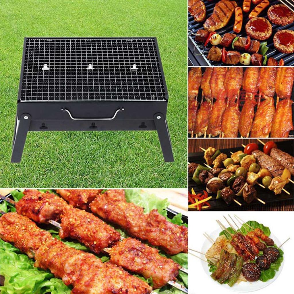 Bếp Nướng Than Hoa, Than Củi Vuông - BBQ Cao Cấp