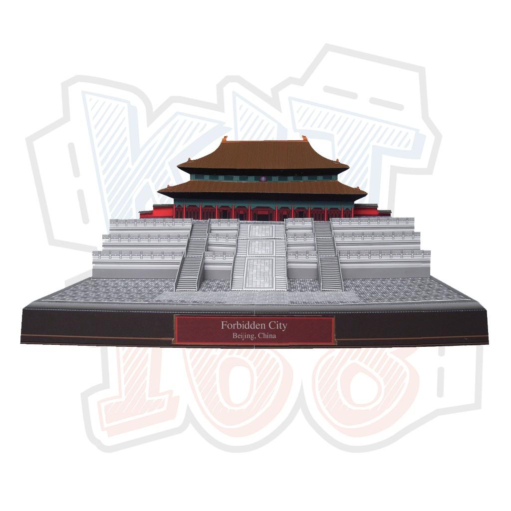 Mô hình giấy kiến trúc Trung Quốc Tử Cấm Thành Forbidden City