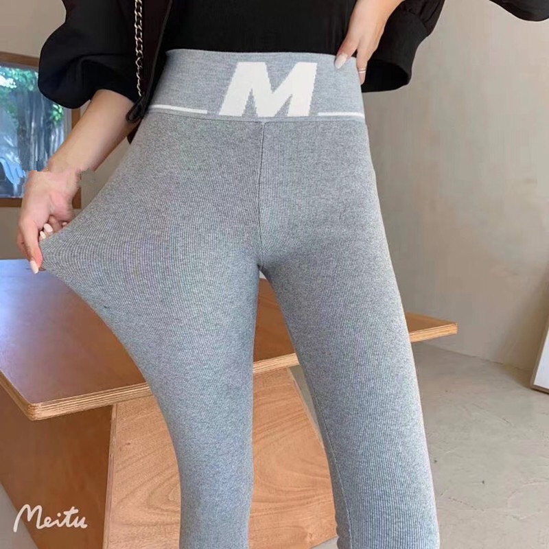 Mẫu Mới- Quần Legging Nữ Chữ M , Quần dài Ôm Chân Mẫu Mới Siêu Bền Đẹp