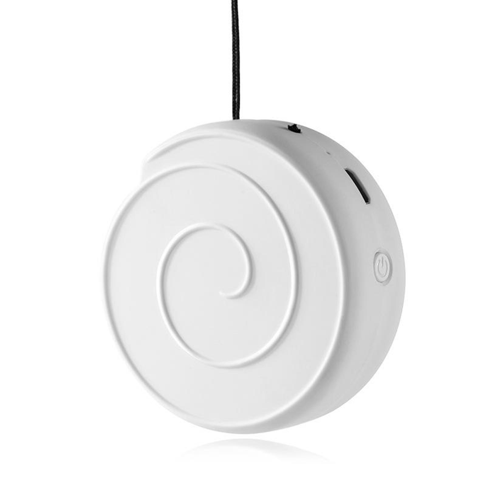 Personal Air Purifier Negative Ion Generator, Purifies Air Eliminating Germs, Dust, Viruses, , Allergens, Mold, Odors, and More, White