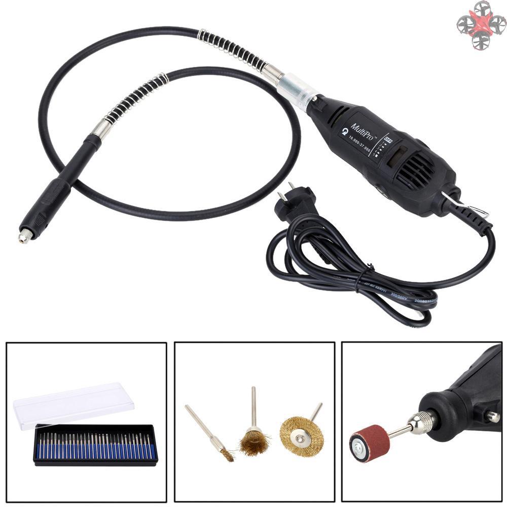 Bộ Máy Mài Đánh Bóng Đa Năng 110-230v Ac Kèm 11 Phụ Kiện
