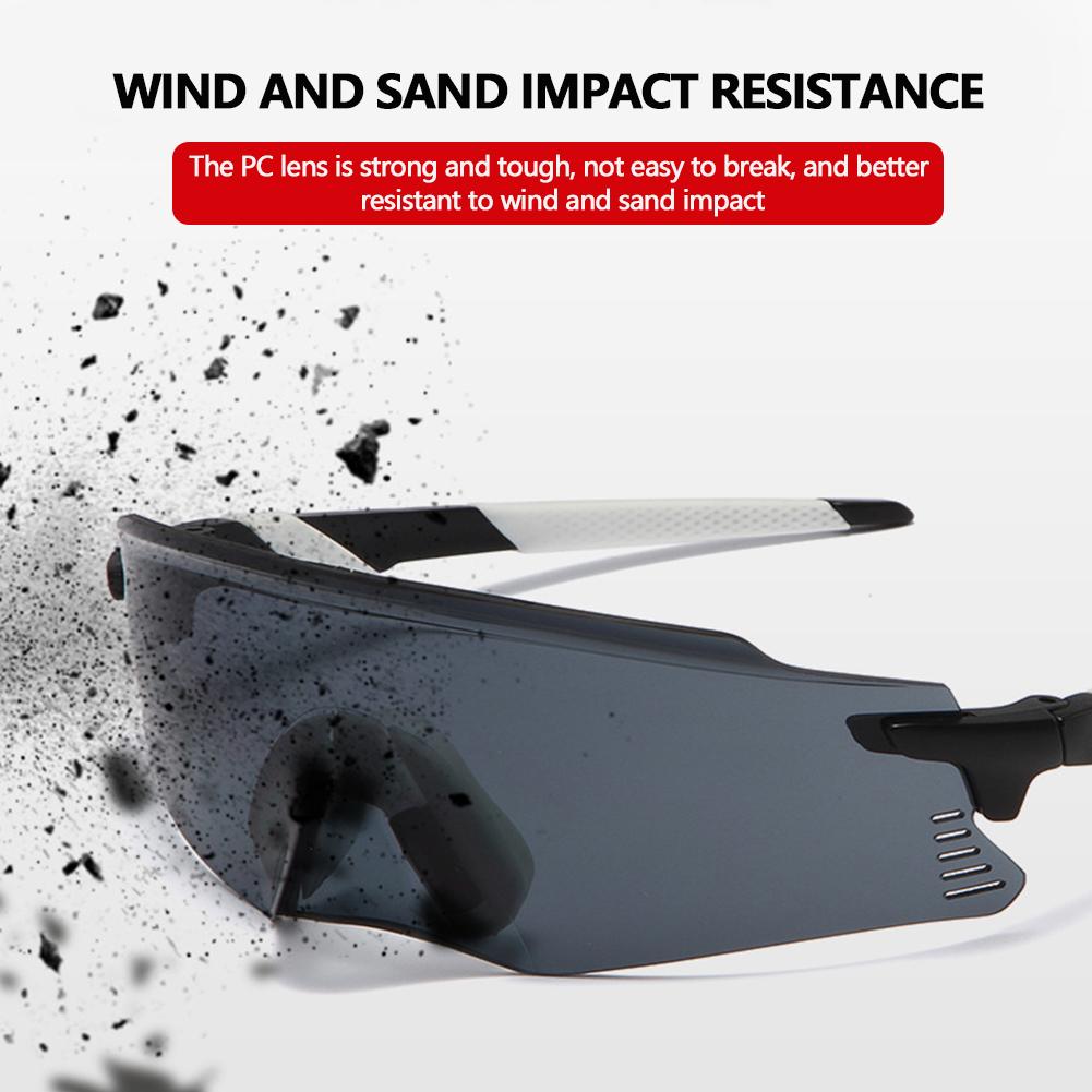 UV400 ngoài trời UV400 Rimless Cycling Kính râm Đường xe đạp Núi Xe đạp Goggle Sport Sport cho nam giới Cưỡi kính Color: 06