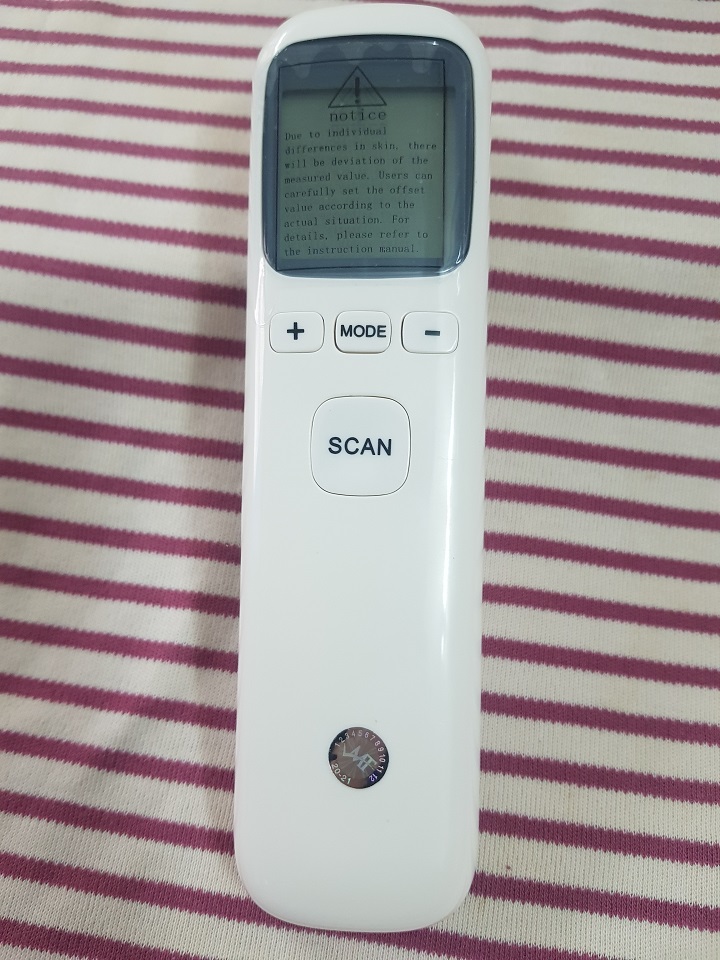 Máy đo nhiệt kế hồng ngoại đo trán đo tai Infrared Thermometer - Máy đo nhiệt độ cơ thể - Hàng chính hãng
