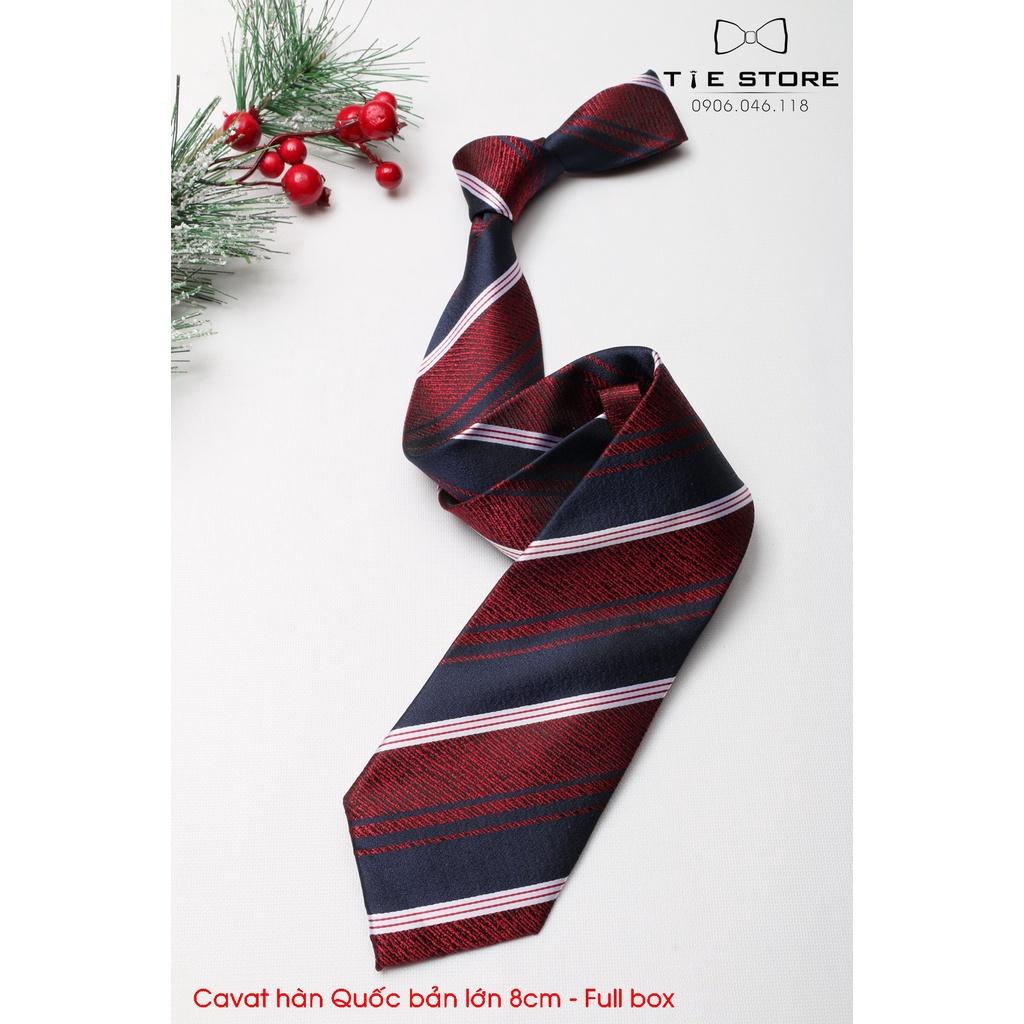 Cavat trung niên - cvat bản 8cm cao cấp