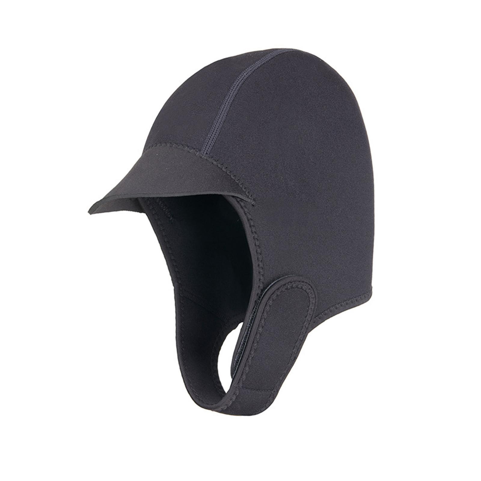 2mm Neoprene Wetsuit Hood Scuba Diving Hood Cap Stretch Sun Protection Surfing Thermal Hood Swimming Cap for Canoeing Water Sports Kayaking