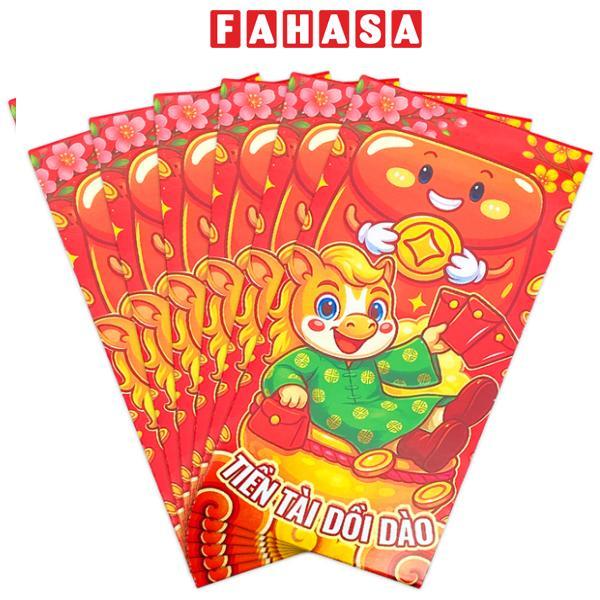 Bộ 6 Bao Lì Xì Tết Bính Ngọ 2026 - Teenage - Mẫu 46