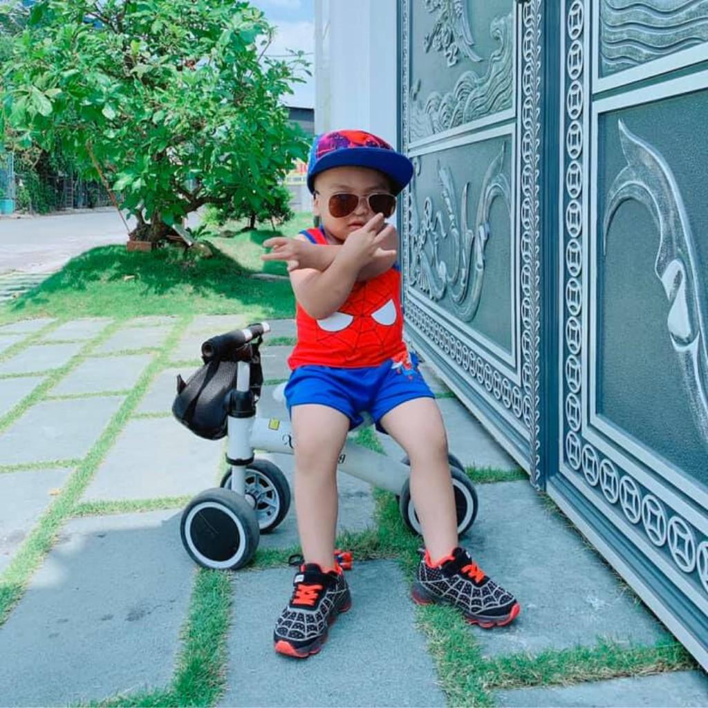 Bộ Đồ Cho Bé Trai - Bộ Siêu Nhân cho bé chât cotton cao cấp co giản 4 chiều thấm hút mồ hôi tốt