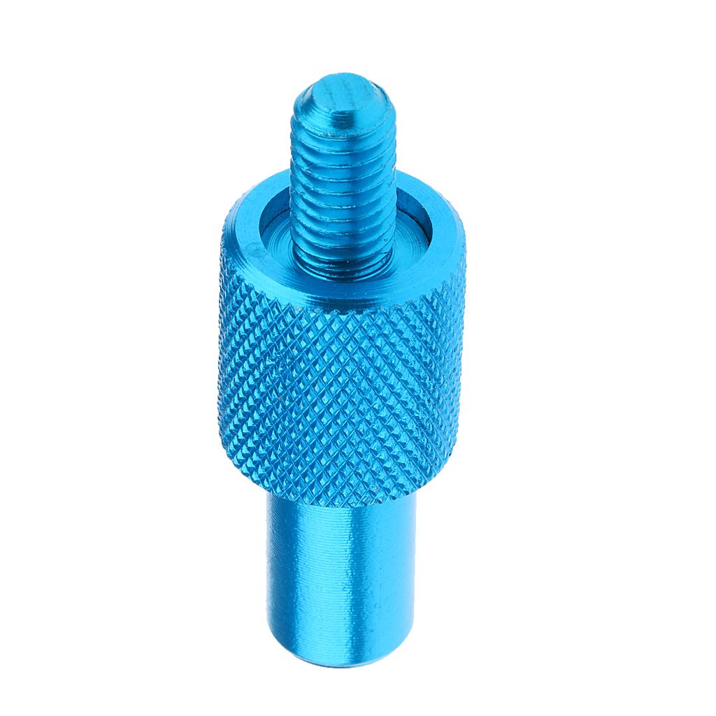 Aluminum Alloy 8mm Fishing Rod Pod Connector Net Head Adapter Quick Release Adapter Connector Carp Fishing Accessories Refit Parts