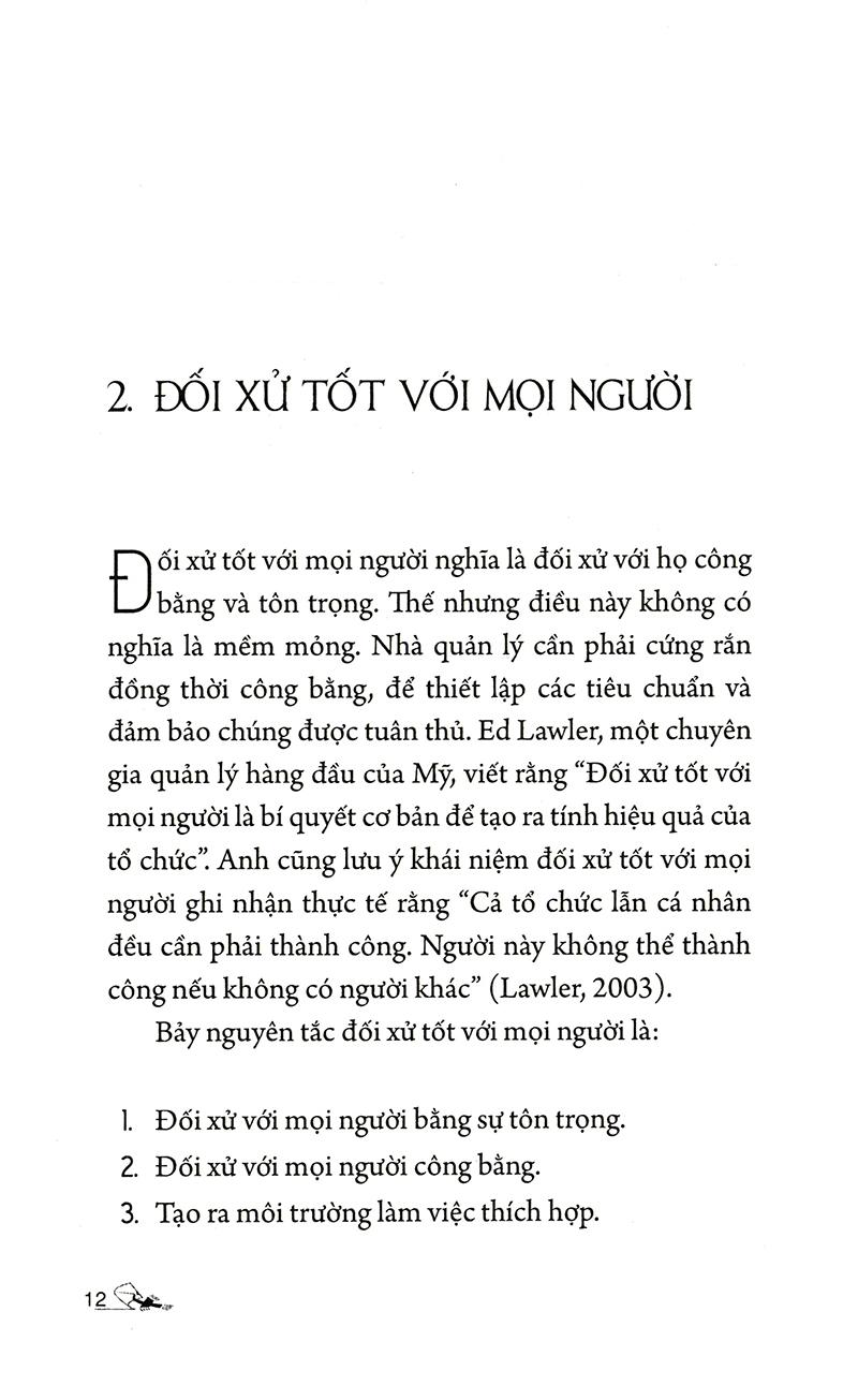 Nghệ Thuật Quản Lý Con Người