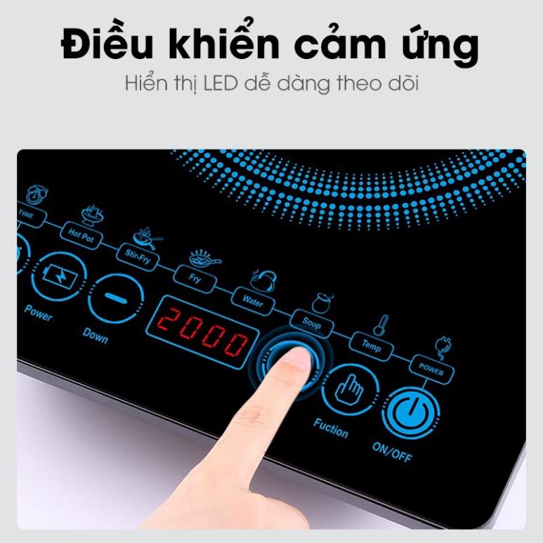 HOẢ TỐC - Bếp điện từ đơn Touch thông thái SAMONO WS-02 - Hàng chính hãng