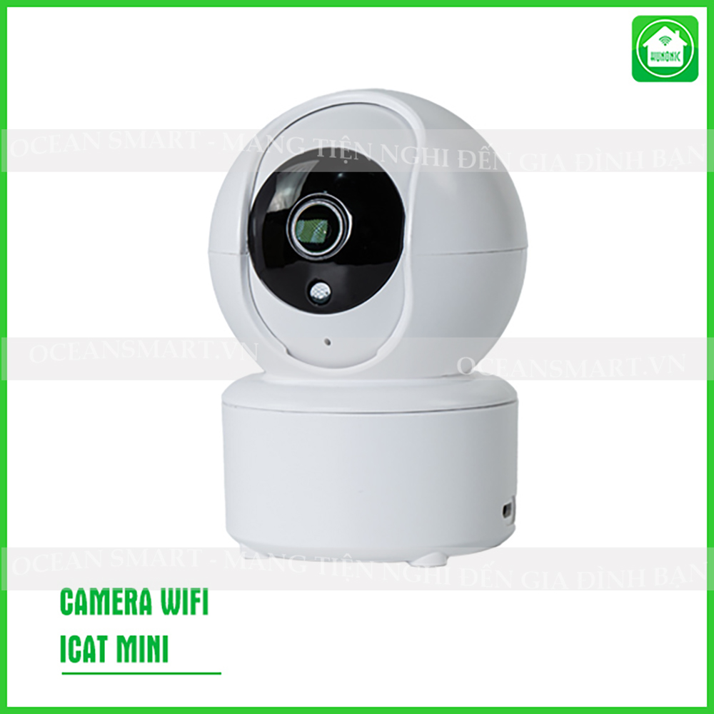 Camera Kết Nối Thông Minh Độ Phân Giải Cao Wifi ICat Mini - CMRICMINI - HÀNG CHÍNH HÃNG