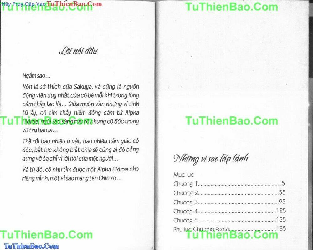 những vì sao lấp lánh chapter 1 3