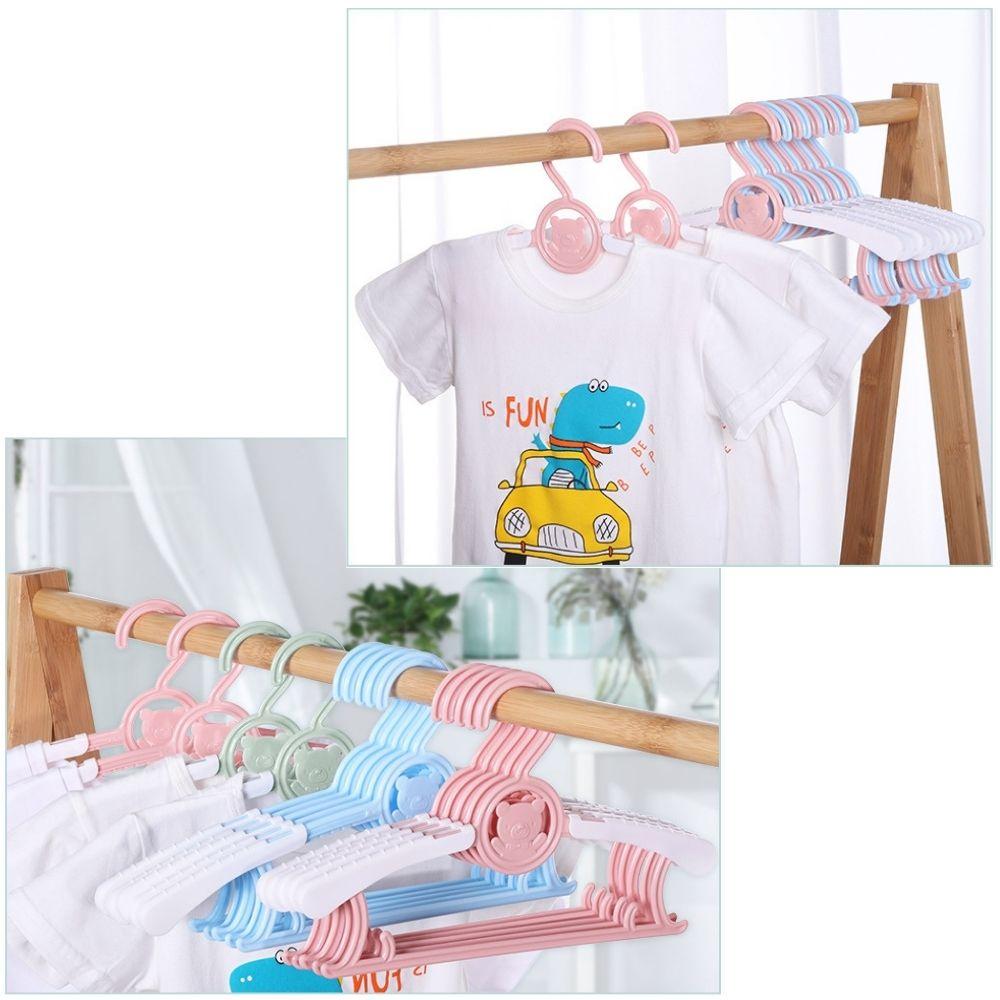 Set 5 / 20 Móc Nhựa Treo Quần Áo Trẻ Em