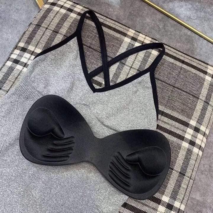 ÁO 2 DÂY MỘT MÀU CÓ ĐỆM NGỰC SIÊU ĐẸP 8823