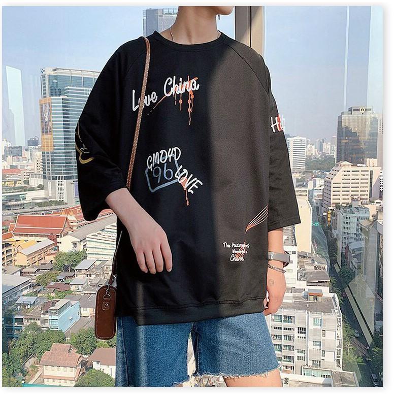 ÁO THUN FORM RỘNG TAY LỠ DÀI CỰC HOT HOT TREND THỜI TRANG HÀN QUỐC THỜI TRANG KING FASHION
