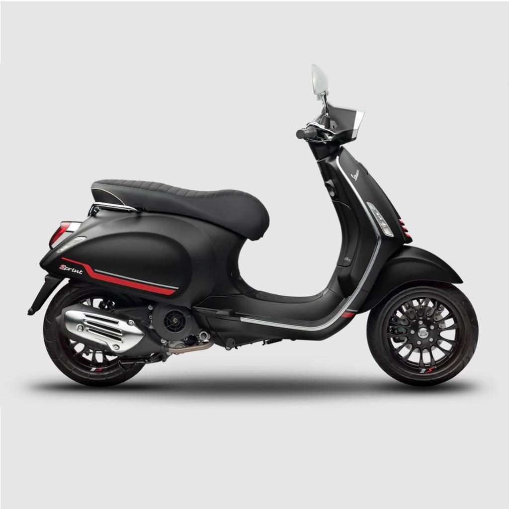 Xe Tay Ga Vespa Sprint S 125 Màu Đen Sần Black Opaco