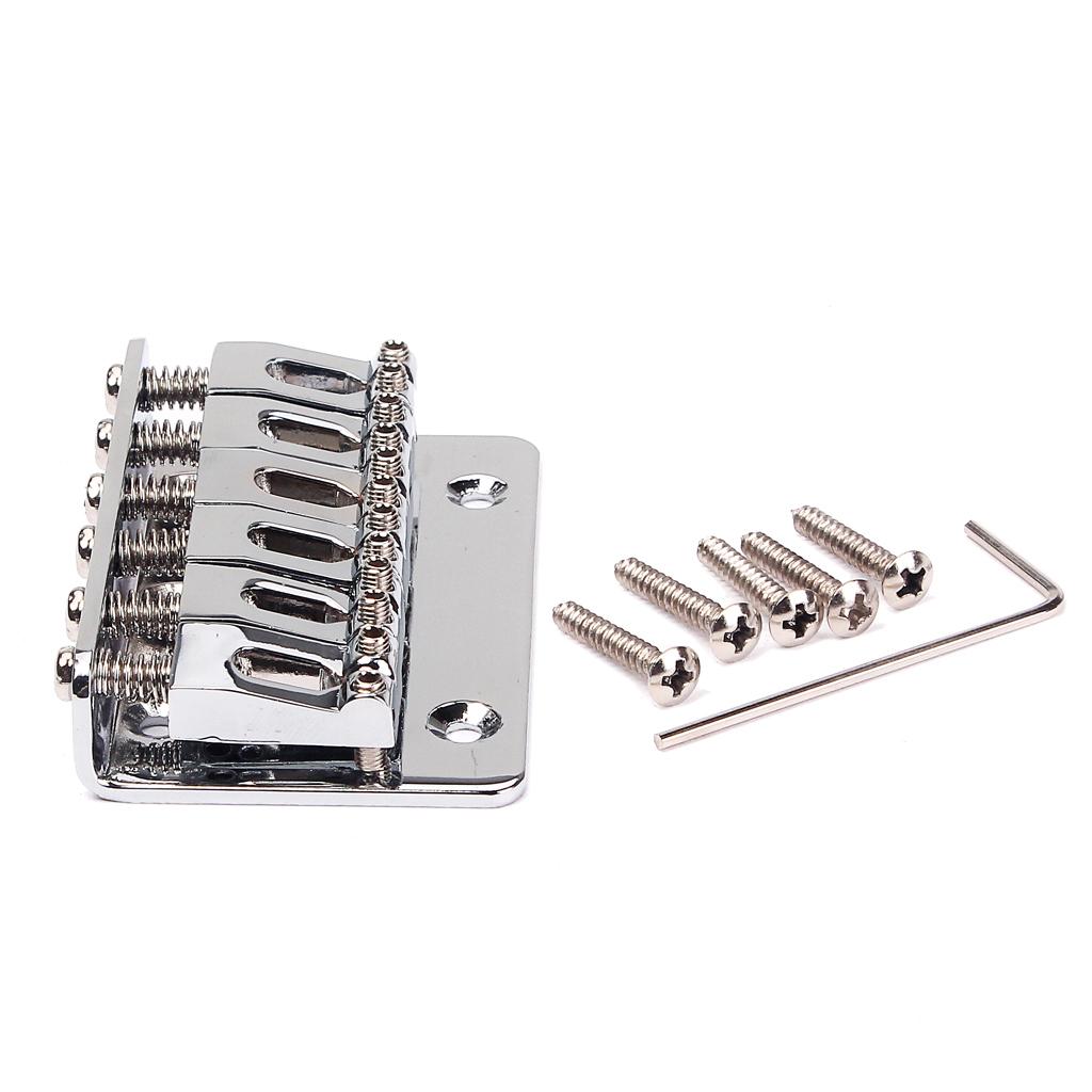 Đuôi Cứng Yên Cầu Đuôi Ốc Vít Cờ Lê cho 6 Dây Đàn Guitar Điện