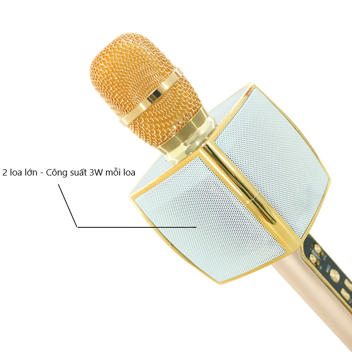 Micro Không Dây JVJ YS91 Karaoke Bluetooth - Hàng Chính hãng
