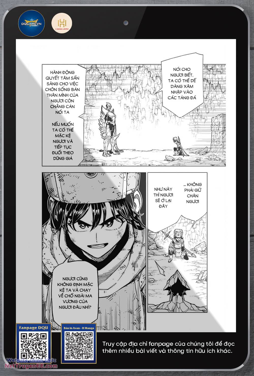 dragon quest - dũng giả avan và ngục viêm ma vương chapter 35 34