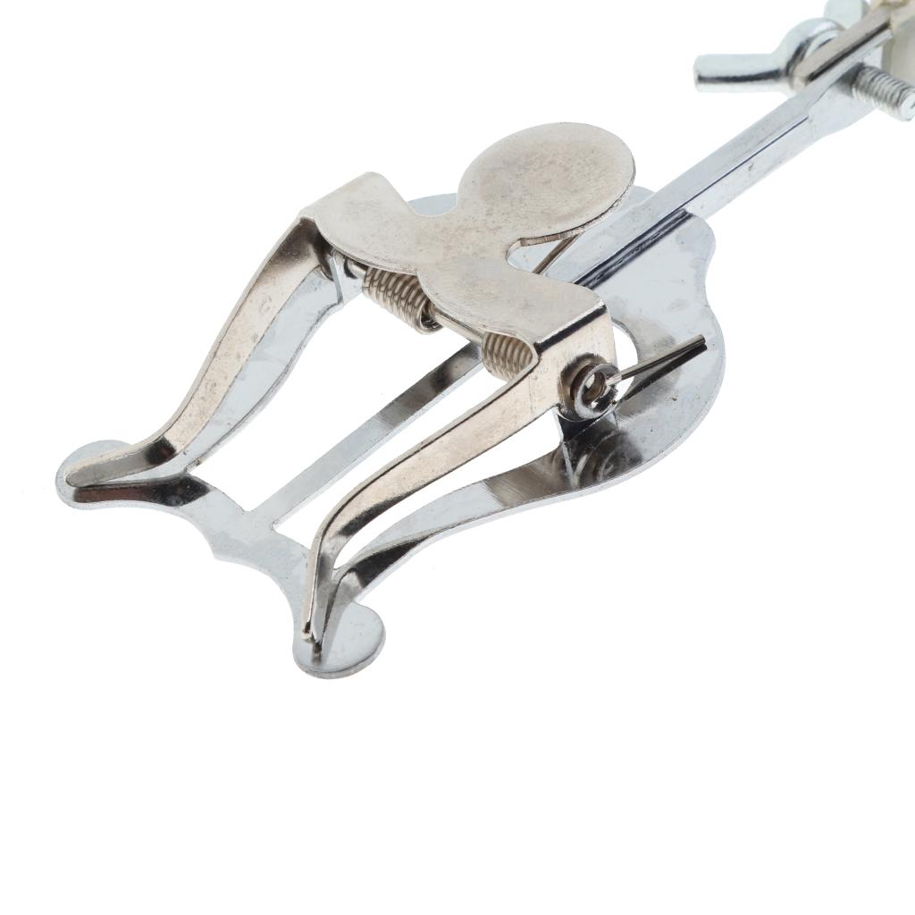 Sunnimix Clarinet Hành Quân Cây Đàn Lia Cây Đàn Lia Lật Kẹp Vào Thư Mục Cho Woodwind Nhạc Cụ Mạ Bạc