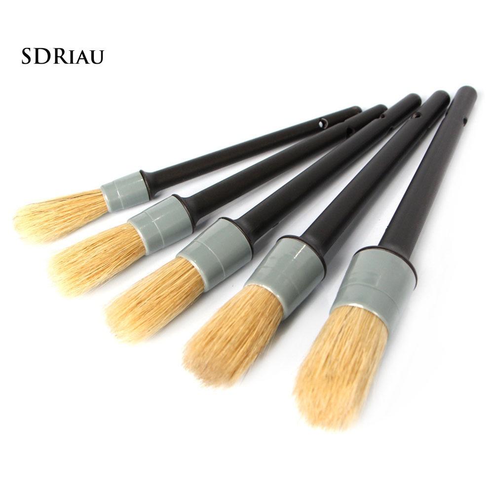 Set 5 Cọ Mềm Vệ Sinh Xe Hơi Tiện Dụng