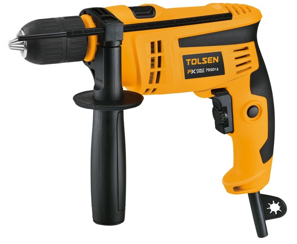MÁY KHOAN 500W 13MM ĐẦU KẸP TỰ ĐỘNG 79501A - HÀNG CHÍNH HÃNG
