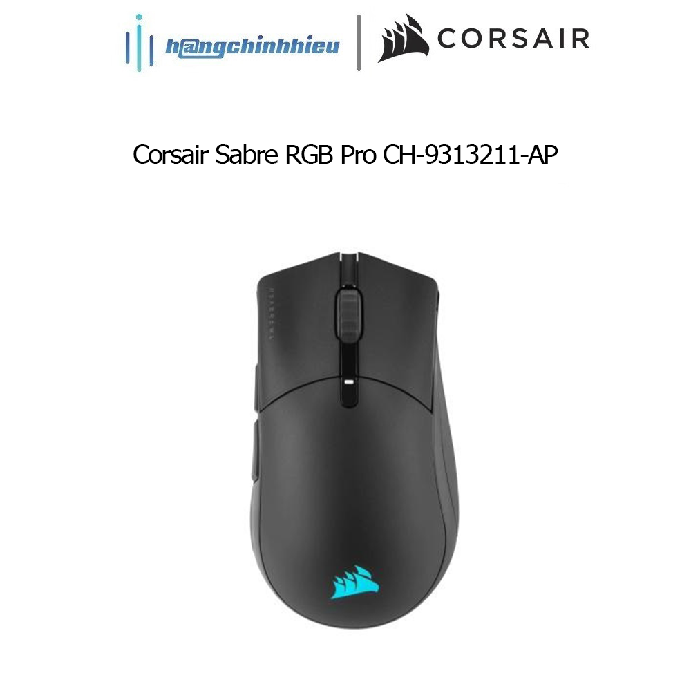 Chuột không dây Corsair Sabre RGB Pro CH-9313211-AP Hàng chính hãng