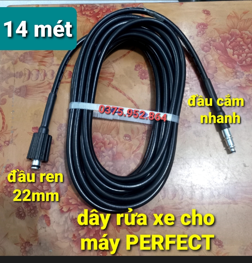 Dâ rửa xe cho máy perfect